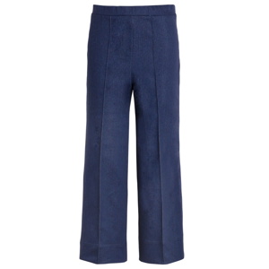 Vilagallon Dark Blue Straight Leg Denim Trousers